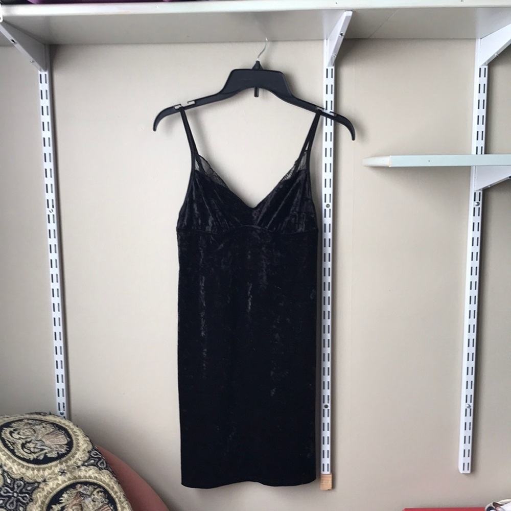 Black Velvet Negligee